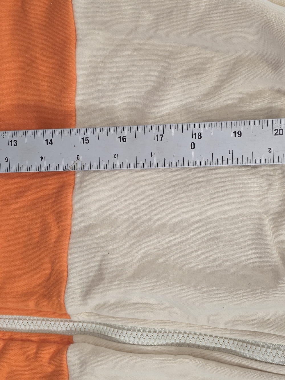 LEGO Full Zip Jacket - Beige with Pink, Red & Orange Stripes S/MED - Picture 8 of 14